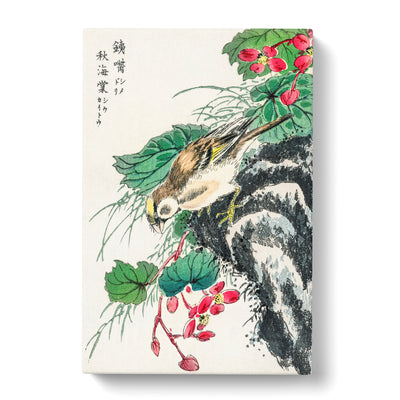 Japanese Hawfinch By Numata Kashu Canvas Print Main Image