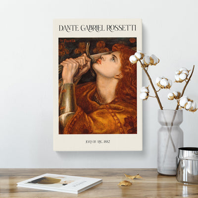 Joan Of Arc Print By Dante Gabriel Rossetti