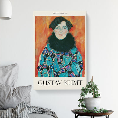 Johanna Staude Print By Gustav Klimt