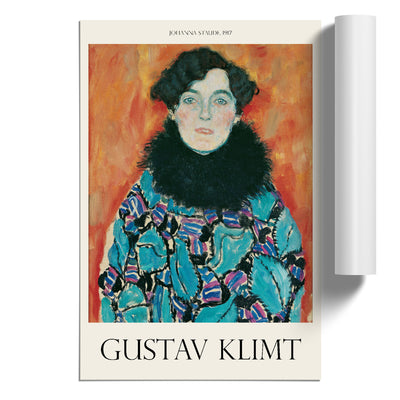 Johanna Staude Print By Gustav Klimt