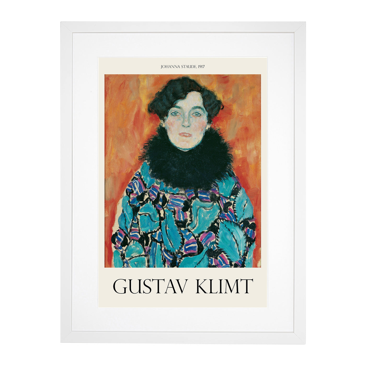 Johanna Staude Print By Gustav Klimt