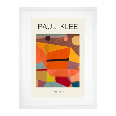 Joyful Mountain Landscape Print By Paul Klee