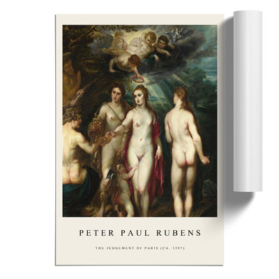 Judgement Of Paris Print By Peter Paul Rubens