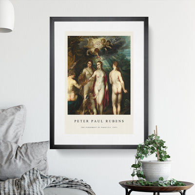 Judgement Of Paris Print By Peter Paul Rubens