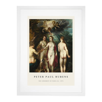 Judgement Of Paris Print By Peter Paul Rubens