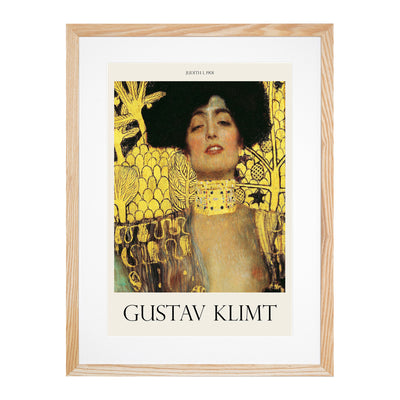 Judith Print By Gustav Klimt