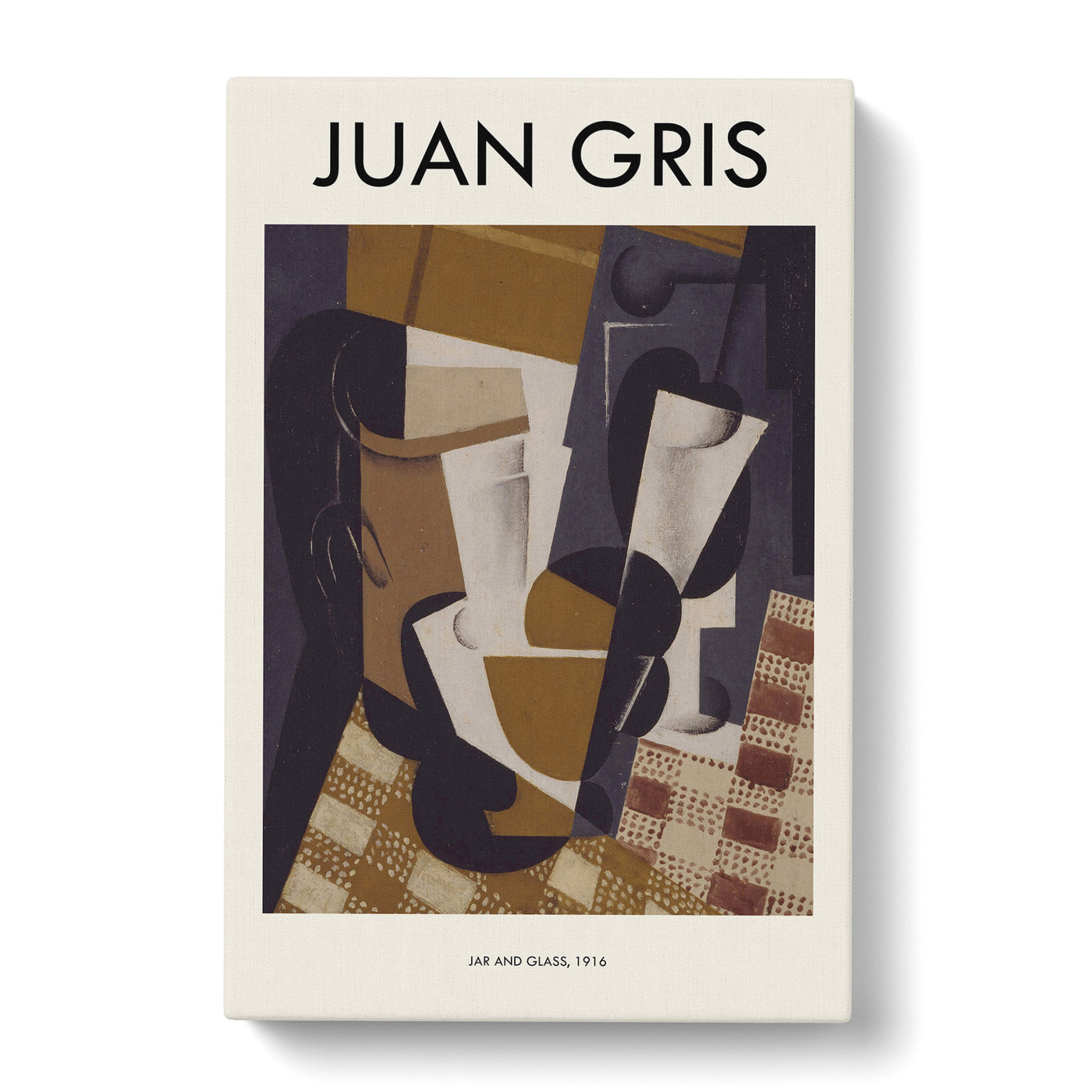 Jug And Glass Print By Juan Gris Canvas Print Main Image