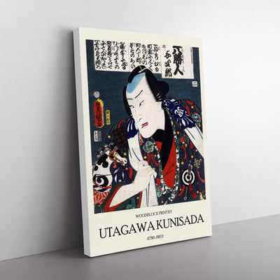 Kabuki Actor Print By Utagawa Kunisada