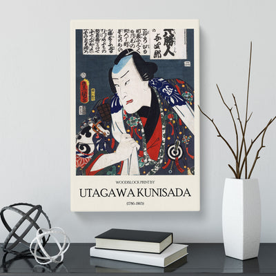Kabuki Actor Print By Utagawa Kunisada