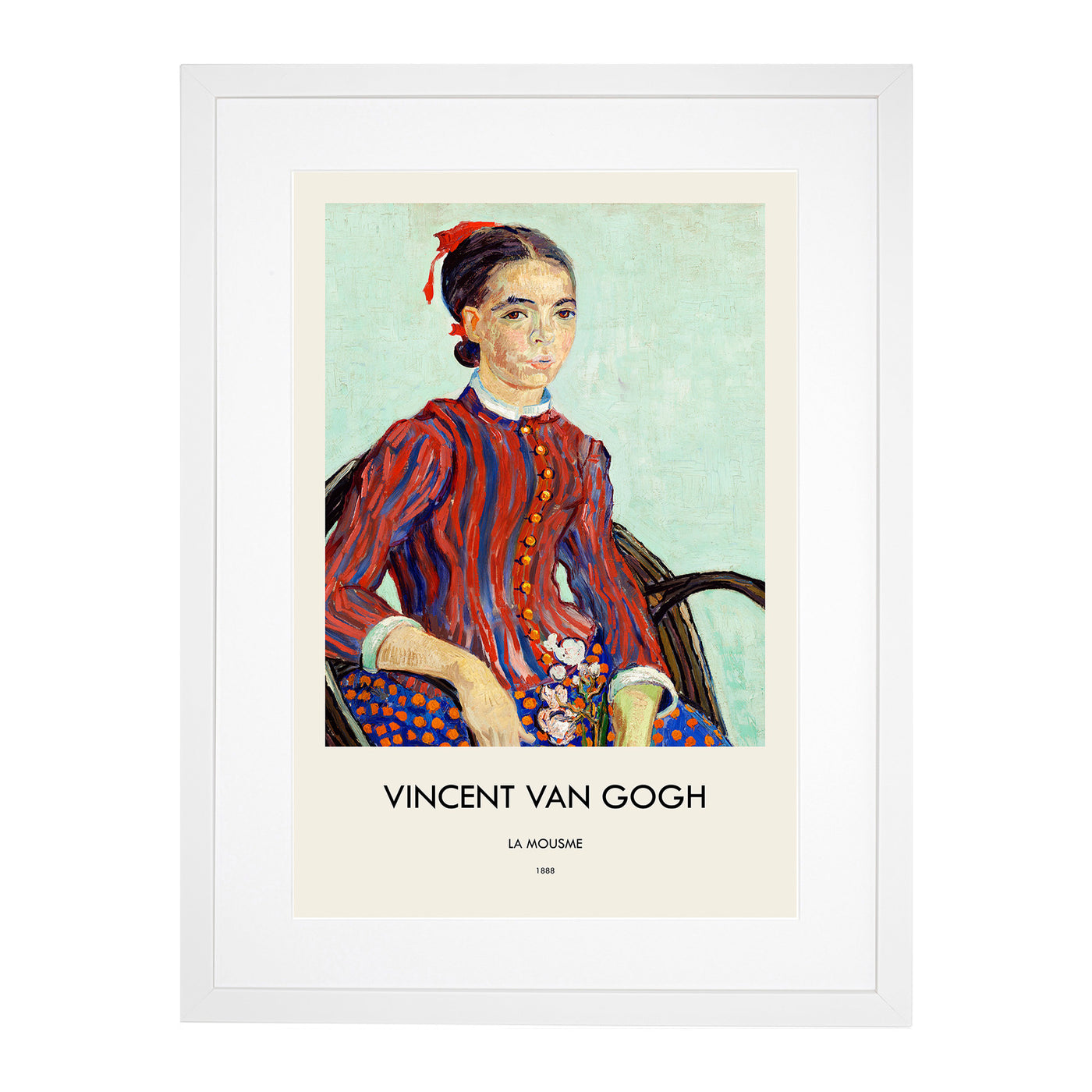 La Mousme Print By Vincent Van Gogh