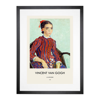 La Mousme Print By Vincent Van Gogh Framed Print Main Image