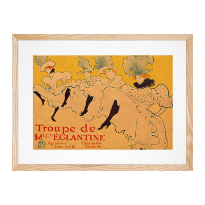 La Troupe De Mademoiselle Eglantine By Henri De Toulouse Lautrec