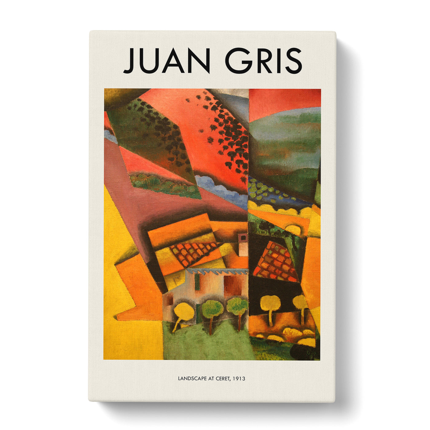 Landscape Print By Juan Gris Canvas Print Main Image