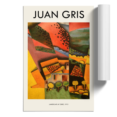 Landscape Print By Juan Gris