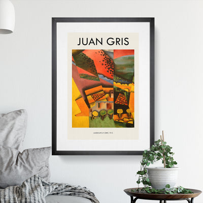 Landscape Print By Juan Gris