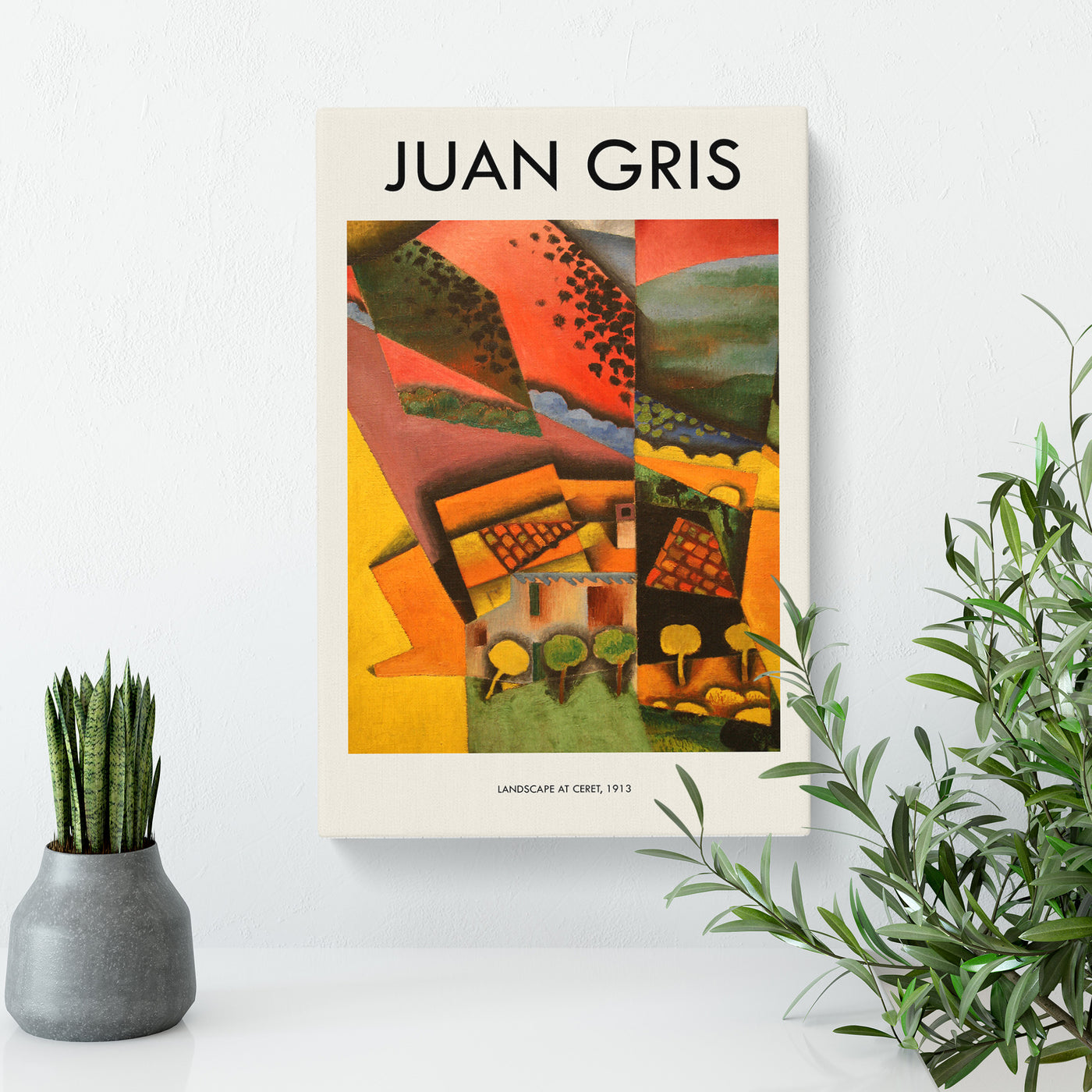 Landscape Print By Juan Gris