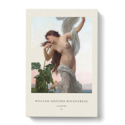 Laurore Print By William-Adolphe Bouguereau Canvas Print Main Image