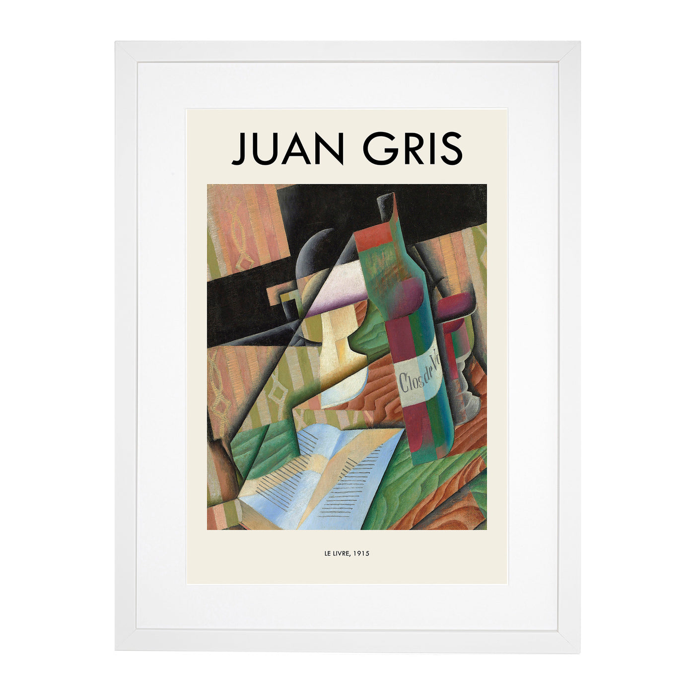 Le Livre Print By Juan Gris