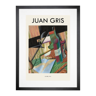 Le Livre Print By Juan Gris Framed Print Main Image