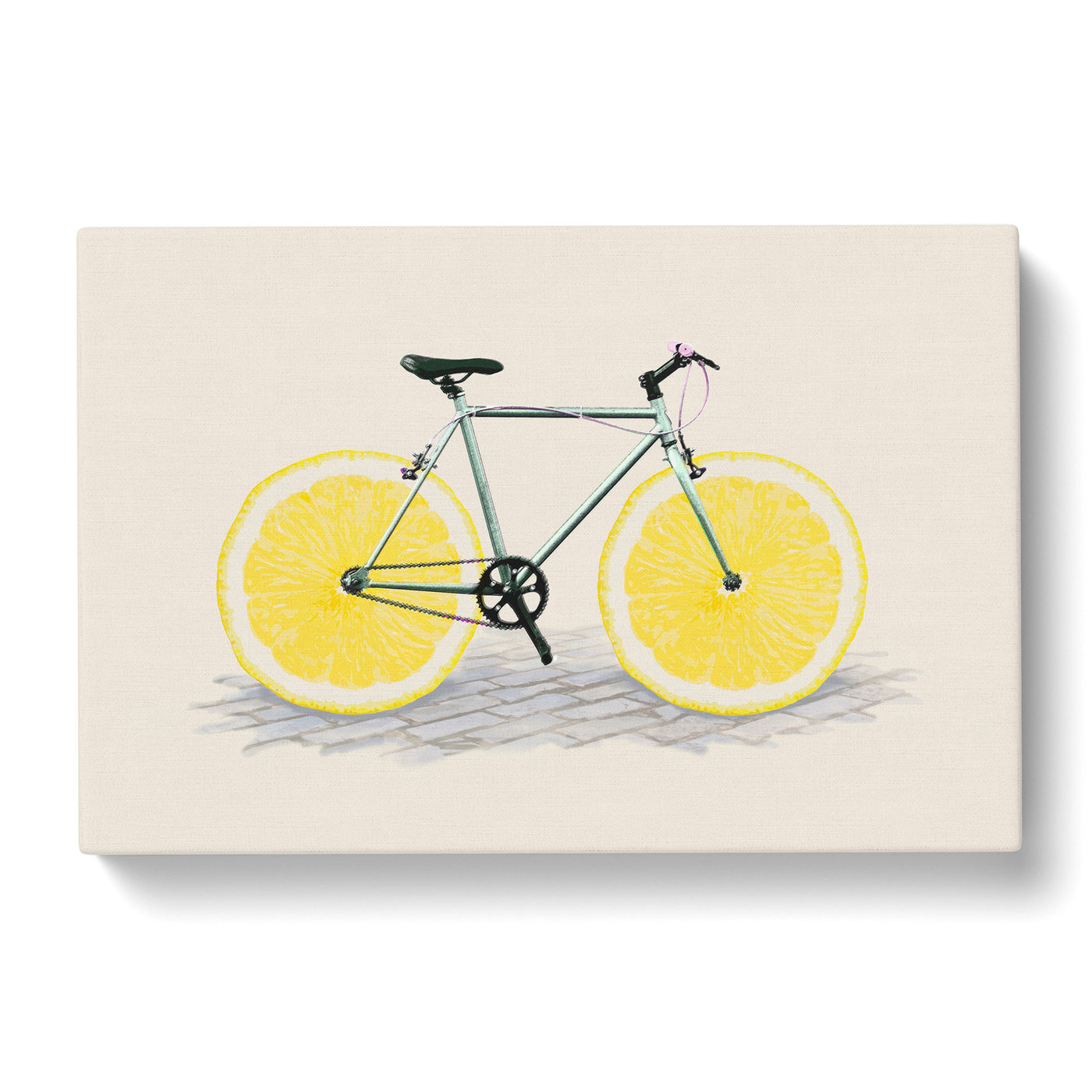 Lemon Bicycle Canvas Print Main Image