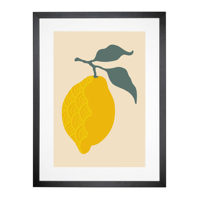 Lemon Fruit Framed Print Main Image
