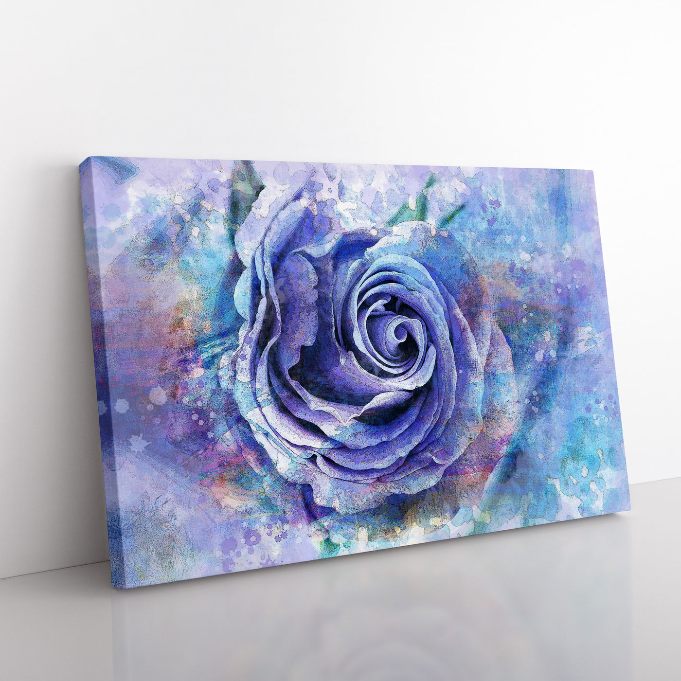 Lilac Rose In Watercolour