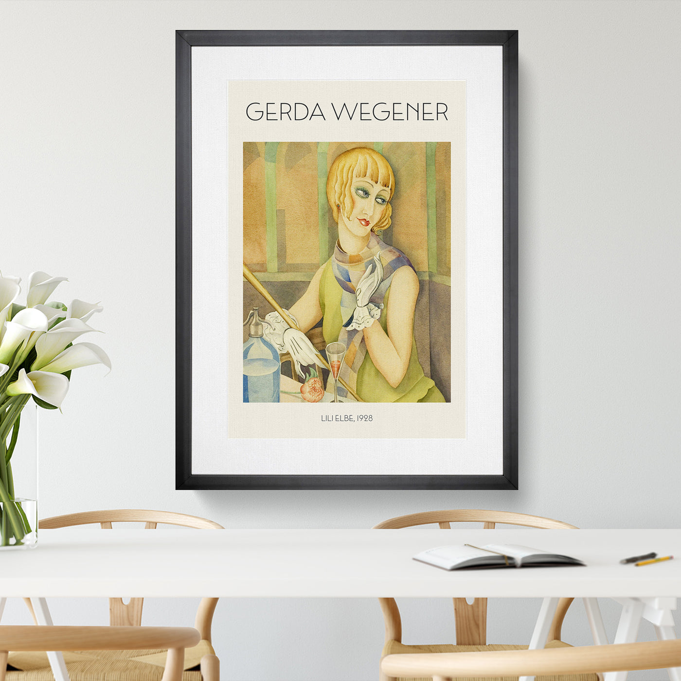 Lilli Elbe Print By Gerda Wegener