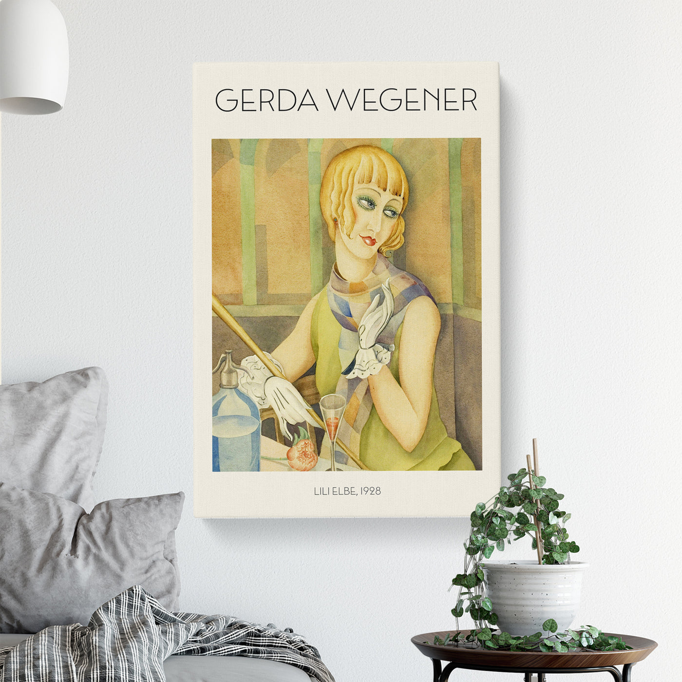 Lilli Elbe Print By Gerda Wegener