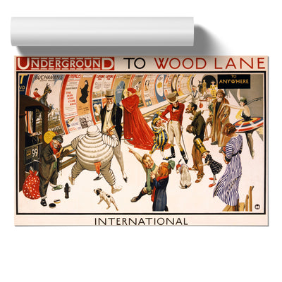 London Underground To Wood Lane
