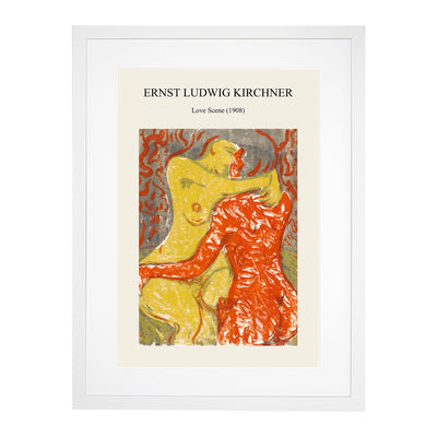 Love Scene Print By Ernst Ludwig Kirchner