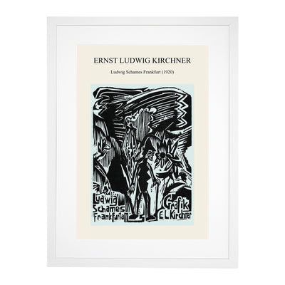 Ludwig Schames Frankfurt Print By Ernst Ludwig Kirchner