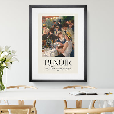 Luncheon Of The Boating Party Print By Pierre-Auguste Renoir