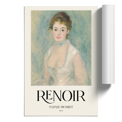 Madame Henriot Print By Pierre-Auguste Renoir