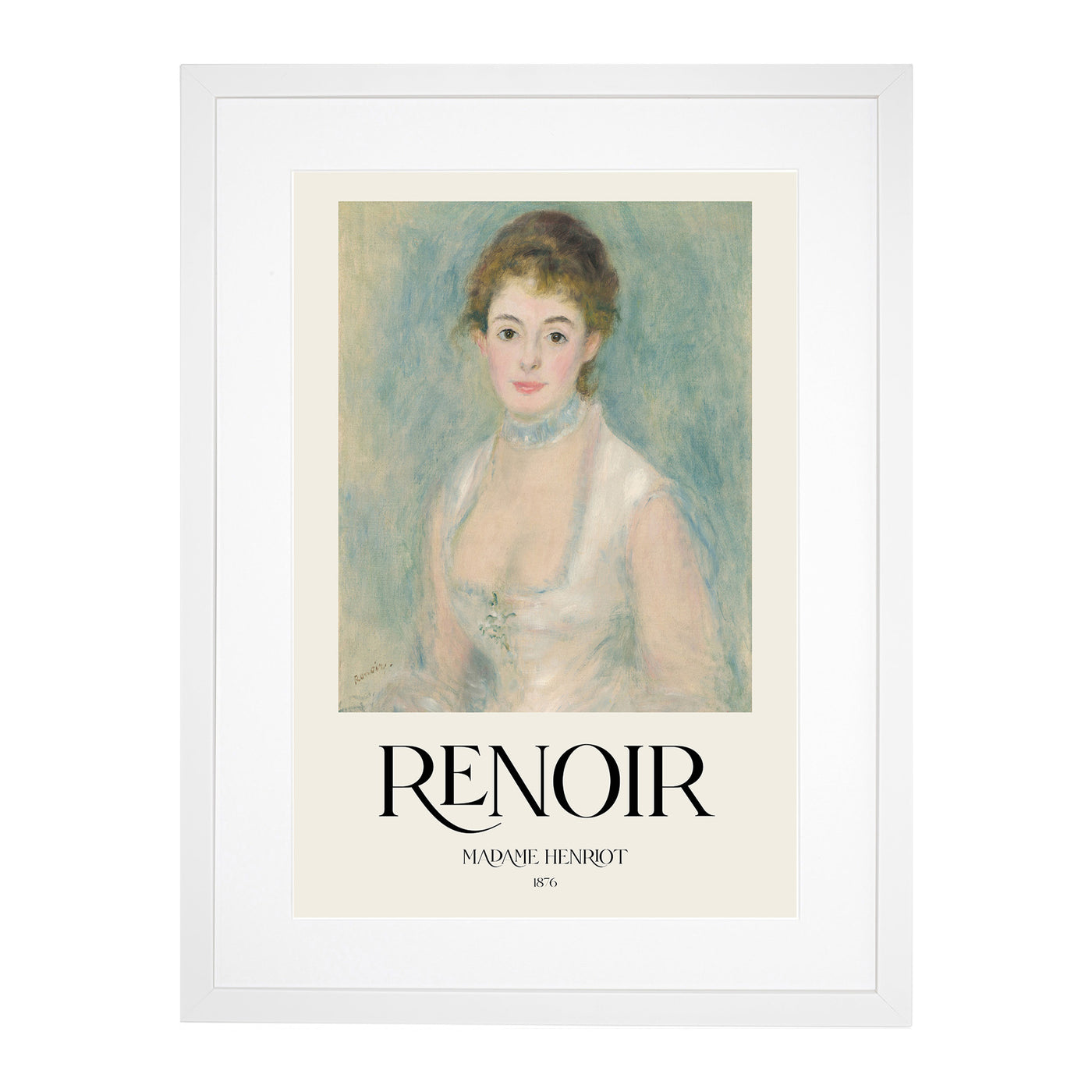 Madame Henriot Print By Pierre-Auguste Renoir