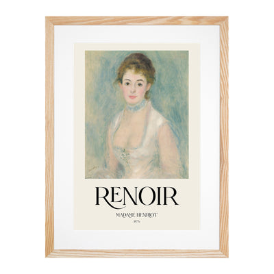 Madame Henriot Print By Pierre-Auguste Renoir