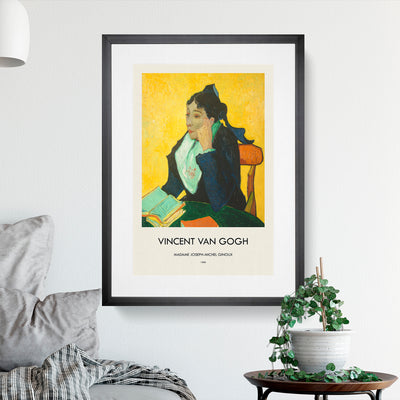 Madame Joseph-Michel Ginoux Print By Vincent Van Gogh