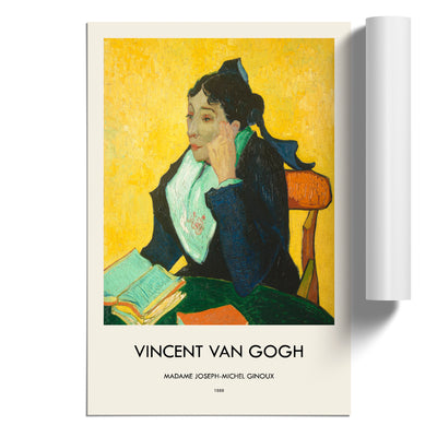 Madame Joseph-Michel Ginoux Print By Vincent Van Gogh