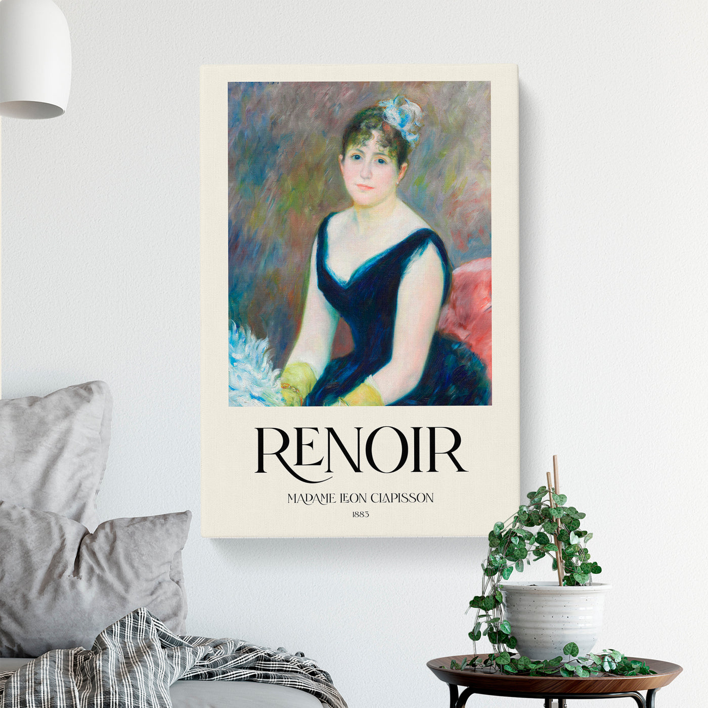 Madame Leon Clapisson Print By Pierre-Auguste Renoir