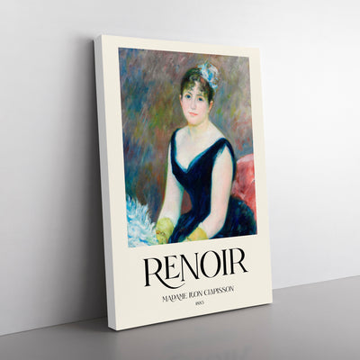 Madame Leon Clapisson Print By Pierre-Auguste Renoir