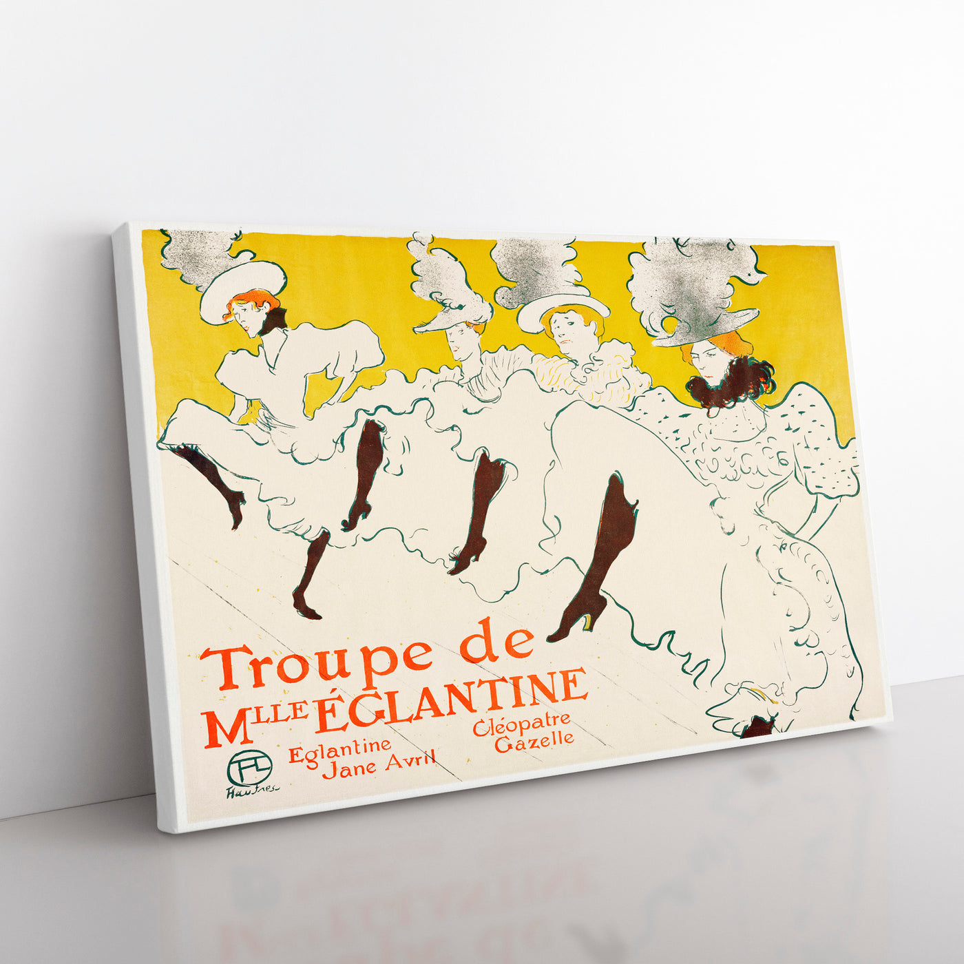 Mademoiselle Eglantines Troupe Vol.1 by Henri De Toulouse Lautrec