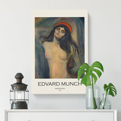 Madonna Vol.2 Print By Edvard Munch