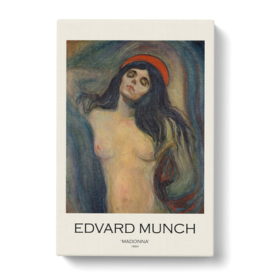 Madonna Vol.2 Print By Edvard Munch Canvas Print Main Image