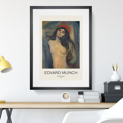 Madonna Vol.2 Print By Edvard Munch