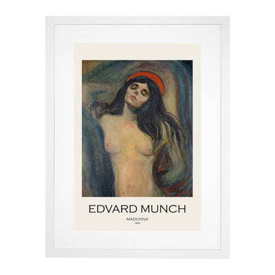 Madonna Vol.2 Print By Edvard Munch