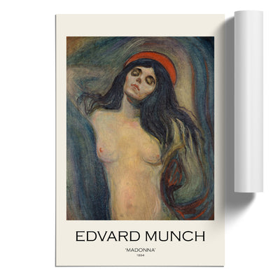 Madonna Vol.2 Print By Edvard Munch