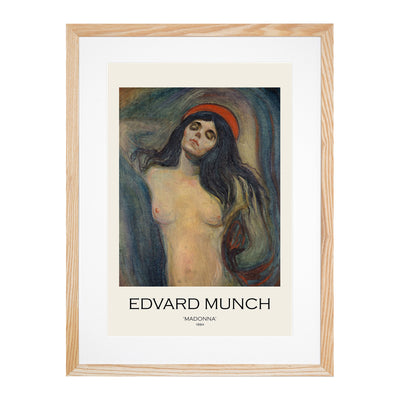 Madonna Vol.2 Print By Edvard Munch