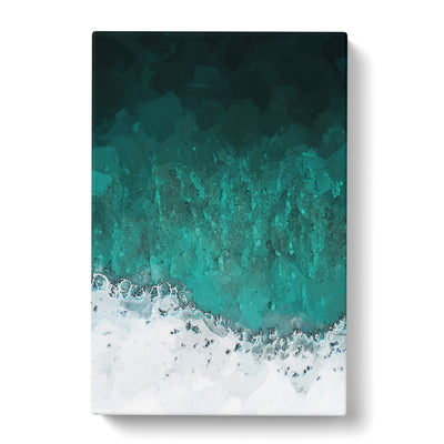 Magic Of The Waves In The Maldives In Abstract Canvas Print Main Image
