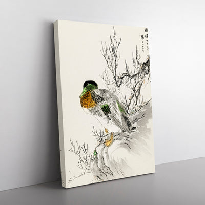 Mallard Duck & Willow By Numata Kashu