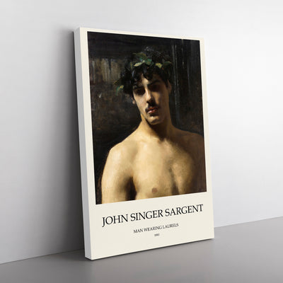 Man Wearing Laurels Print By John Singer Sargent