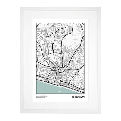 Map Brighton UK